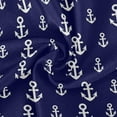 thumbnail image 2 of Coolnut 60" Anchor Round Tablecloth, Waterproof Spillproof Polyester Fabric Table Cover with Zipper Umbrella Hole for Outdoor Patio Garden Dining Party, 2 of 7