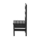 thumbnail image 5 of Silla de casa de muñecas a escala 1/6, mesa, simulación en miniatura, silla de madera, muebles pequeños Silla Negra, 5 of 9