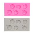 thumbnail image 4 of Cqxid Cake Mould Under $5 Halloween Silicone Tools Halloween Expression Pumpkin Collection Mould Fun DIY Pink And Grey, 4 of 9