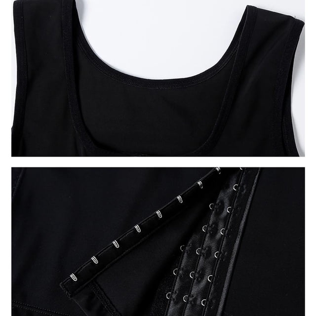 Men Chest Shape Vests Male Control Breast Gynecomastia Slimming Tank Top Professional Slimming Tank Top Correct Corset Compressing Compression No.1