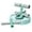 Green, variant on Sit Up Assistant With Suction Cups & Handle – 3 Height Adjustable Core Trainer For Home Workouts Double Layer Foam Padding Compact Abdominal Exercise Yoga Wheel Cork Material Yoga Bolster Rectangular
