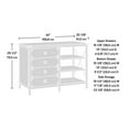thumbnail image 2 of Sauder Steel River Engineered Wood Credenza in Carbon Oak, 2 of 13