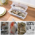 thumbnail image 4 of Draining Food Storage Container PP Transparent Multifunctional Stackable Refrigerator Preservation Accessories with Draining Board, 4 of 8