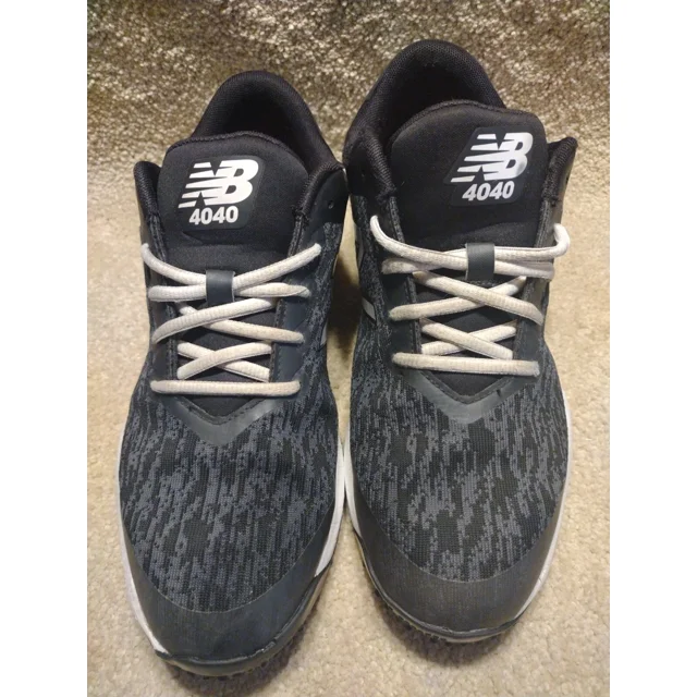 New Balance Mens 4040 Revlite T4040BK5 Black White Running Shoes Sneakers Size 8