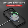 thumbnail image 4 of Luxury Clear HD Phone Case For iPhone 14 13 12 11 15 Pro Max Funda Magnetic Magsafe Wireless Charging Shockproof Cellphone Cover, 4 of 6