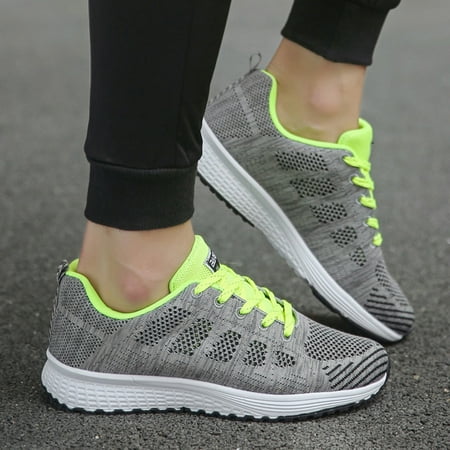 Daznico Shoes Running Casual Round Shoes Women and Men Mesh Straps Fashion Flat Women s Casual Shoes Womens Sneakers Size 9.5