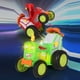 thumbnail image 2 of Tractor de control remoto Vogacara recargable ABS con luces y música coche de acrobacias Crazy Jumping Action Jump Fury rojo, 2 of 6