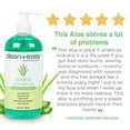 Clean + Easy Soothe Aloe Vera Gel, 16 oz, Post Waxing Skin Soother, Nongreasy, Removes Wax