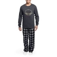 thumbnail image 5 of CafePress - Cicadas Don't Forget To Be Awesome Cicada Insects - Men's Long Sleeve Charcoal Pajama Set, 5 of 7