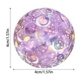 thumbnail image 3 of Colorful Acrylic Bead Squishy, Textured Sensory Stress Ball for Anxiety Relief, Compact Hand Pressure Reliever, Portable Fidget Tool for Daily Calm 4cm，A, 3 of 7