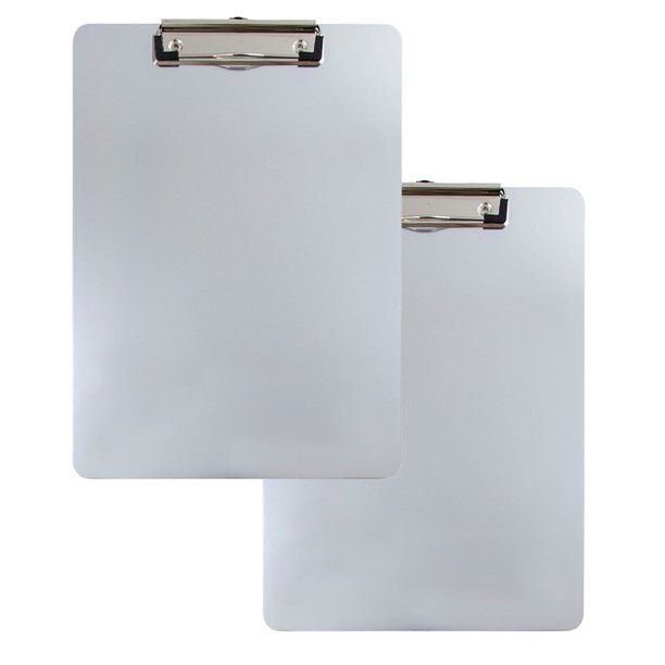 JAM Aluminum Clip Boards, Silver Clipboards, 2/Pack, 9 x 12.5 Walmart