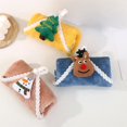 thumbnail image 1 of Toalla de Mano con Pelusa de Alta Belleza, Serie Navideña, Ideal para Colgar En Cocinas Domésticas., 1 of 7