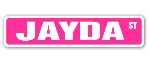 18/" Wide LEYLA Street Sign Childrens Name Room Sign Indoor//Outdoor