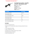 thumbnail image 2 of Front Right Strut Assembly - Compatible with 2004 - 2009 Mitsubishi Galant 2005 2006 2007 2008, 2 of 2
