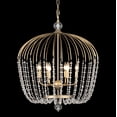 thumbnail image 2 of Varaluz Lighting - Six Light Pendant - Voliere - 6 Light Pendant  Havana Gold, 2 of 7