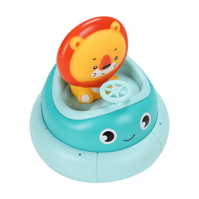Juguete de baño giratorio eléctrico para niños, bebé jugando en el agua, conejo Wmkox8yii shdjk4043