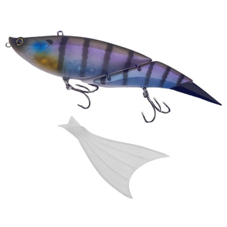 Fishing Lure Dual Hooks Realistic Appearance Universal Topwater Fishing Minnow Hard Tail Swimbait for Sea Fishing