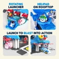 thumbnail image 4 of Set de juego Robocar Poli Transforming Rescue Station para niños, 4 of 7