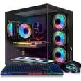thumbnail image 1 of STGAubron Gaming Desktop, Intel Core i7-11700KF up to 5.0G, 32G DDR4, 2T SSD, Radeon RX 6800 XT 16G GDDR6, 600M WiFi, BT 5.0, RGB Fan x 7, RGB Keyboard & Mouse & Mouse Pad, W11H64, 1 of 5