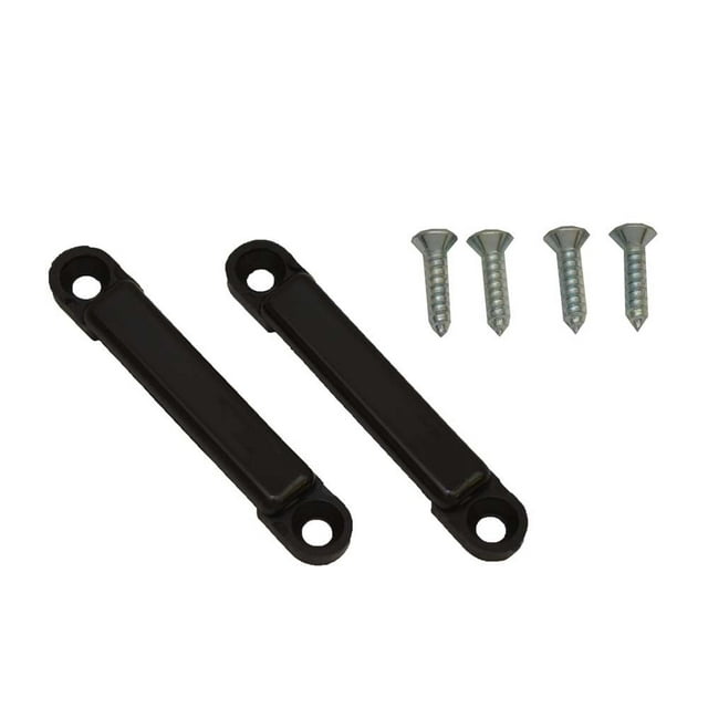 Malibu Boat Battery Mounting Brackets 3921006 2 3/4 Inch Black (Kit