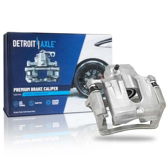 Detroit Axle - Rear Right Brake Caliper w/ Bracket Replacement for 2002 2003 2004 2005 2006 2007 2008 2009 Chevrolet Trailblazer GMC Envoy