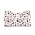 thumbnail image 4 of Naloa Pink Fashion Print Leather Tissue Box Cover Rectangle | Long Tissue Box Cover | Tissue Box Holder | Tissue Holder for Bathroom, 4 of 9