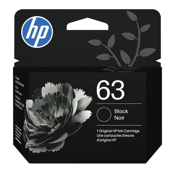 HP 63 Black Ink Cartridge