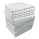 thumbnail image 1 of Advancent 12pcs Acoustic Foam Panel KTV Office Absorption Sound Proof Sound Decoración del hogar blanco, 1 of 1