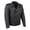 Black, variant on Milwaukee Leather MDM1020 Men's Black Classic 'Waxed' Motorcycle Denim Jacket with Armor X-Large
