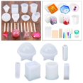 thumbnail image 4 of simhoa Silicone Resin Casting Molds Candle Mold for DIY Crafts Candle Making Craft A A, 4 of 8