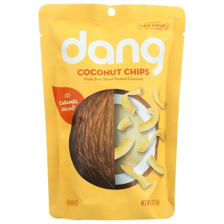 (12 pack) (12 Pack) Dang Caramel Sea Salt Coconut Chips, 1.43 Oz.