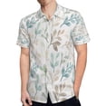 thumbnail image 4 of High Quality Hawaiian Shirts for Men Short Sleeve Aloha Beach Shirt Floral Summer Casual Button Down Shirts Blouses WG79WV, 4 of 7