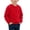 Red, variant on Boys Girls Fleece Lined Sweatshirt Warm Winter Pullover Top 1-13 Years Kids Casual Long Sleeve Crew Neck Jumper Soft Cozy