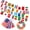 1 Packs, variant on 100 Countries String Flag, 95 ft International Flags Bunting Banner, World Flag Banner Decoration for Football Party, School, Sports Game Events, Grand Opening, Classroom