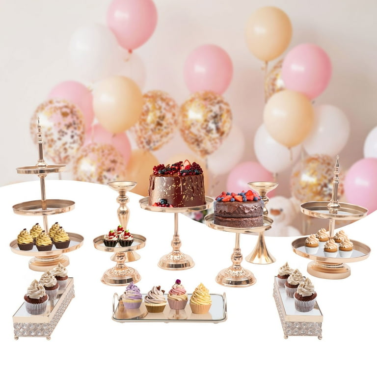 Wedding cake cheap stand set