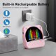 thumbnail image 3 of Reproductor de CD portátil ENVYCLOUD Mini Desktop con Bluetooth Pink, 3 of 9