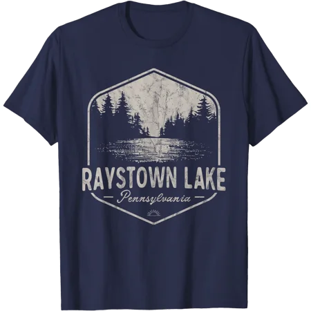 Raystown Lake Pennsylvania Outdoors Vintage T-Shirt