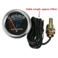 thumbnail image 4 of Universal 52mm Car Mechanical Meter DC 12V Water Temperature Gauge Yellow Light, 4 of 9