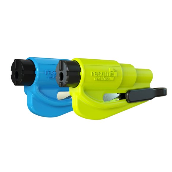 Llavero de emergencia, herramienta de escape para coche RESQME, paquete de 2