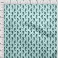 thumbnail image 3 of oneOone Cotton Poplin Fabric Sea Horse Block Decor Fabric Printed BTY 42 Inch Wide, 3 of 4