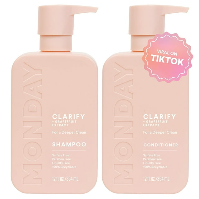 Set de champú y acondicionador MONDAY HAIRCARE Clarify 355 ml