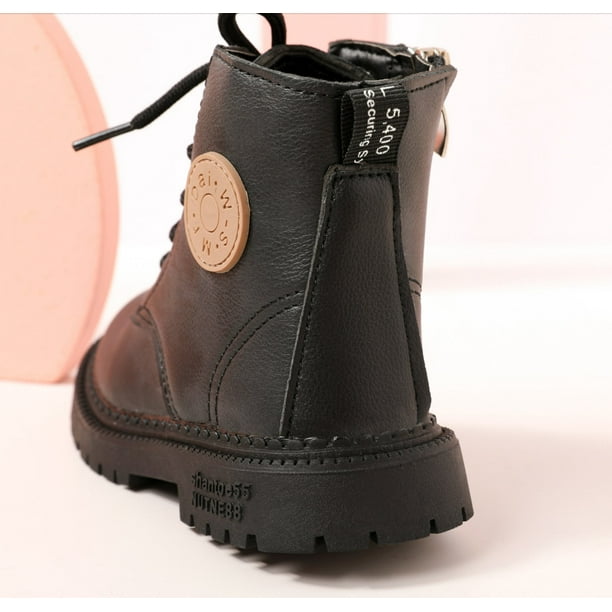 Kids black duck boots new arrivals
