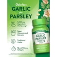 thumbnail image 5 of Odorless Garlic and Parsley | 1200mg | 100 Softgels | Non-GMO and Gluten Free | by Nature's Truth, 5 of 7