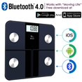 thumbnail image 4 of Báscula de grasa corporal inteligente recargable himaly, báscula de baño digital con Bluetooth para un IMC preciso, báscula de grasa corporal, monitor de composición de masa muscular con aplicación, 4, 4 of 5
