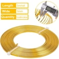thumbnail image 3 of 65Feet 3mm 4-Colors Aluminum Flat Bendable Craft Wire for Bezel Jewelry, 3 of 5