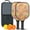 Pioneer Flower Floral-1, variant on Pickleball Paddles Set,Pioneer Flower Floral Print Pattern Fiberglass Surface Pickleball Racket Set with 2 Indoor Outdoor Pickleball Balls and Pickleball Bag,Pickle-ball Equipment