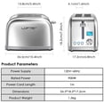 thumbnail image 1 of Lofter 2 Slicer Toaster with Bagel Function, Stainless Steel, 1 of 1
