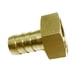 thumbnail image 2 of Barb Tail Latón Adaptador de Conector de Adaptador de DN25 Cola Conector de manguera neumática, 2 of 8