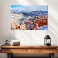thumbnail image 2 of Elephant Stock Winter In Bryce Canyon Wall Art - Horizontal Canvas Wall Art - Living Room Wall Decor - Nature Canvas - Purple And Orange Decor - 24" x 16", 2 of 8