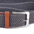 thumbnail image 2 of Stretch Braided Woven Belts without Holes, Elastic Casual Belts for Men and Women by Umo Lorenzo, 2 of 5